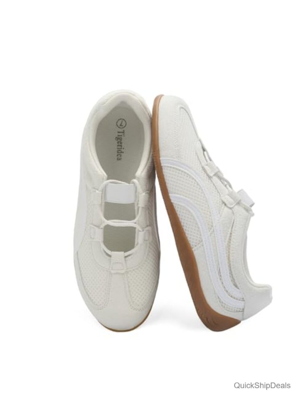 Women's Mary Jane Sneakers Lace-Up Comfort Walking Tennis Shoes